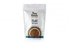 True Elements Flax Raw Seeds   Pack  500 grams